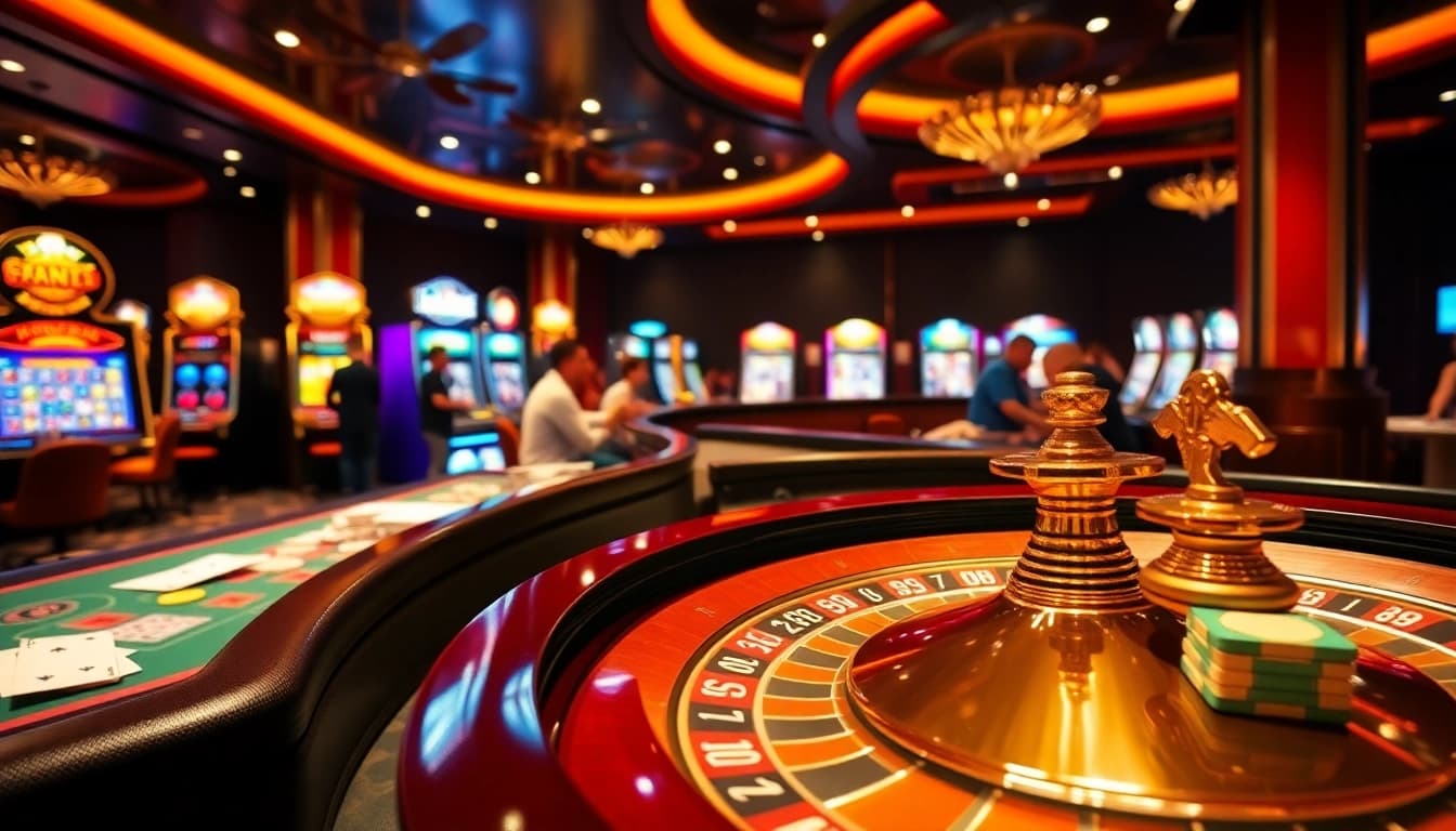 Découvrez l'excitation du casino en ligne fiable avec des gains instantanés et des environnements de jeu dynamiques.