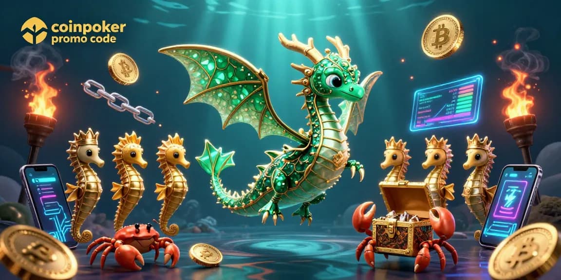Profitez du code promo CoinPoker pour débloquer un bonus exclusif et des jeux de casino captivants.