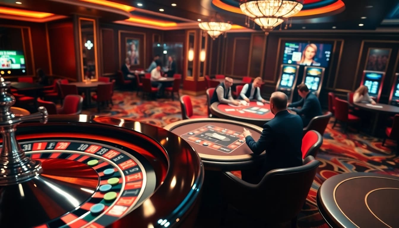 Vivez le luxe dans un casino en ligne fiable avec des jeux de poker passionnants et des actions de roulette.