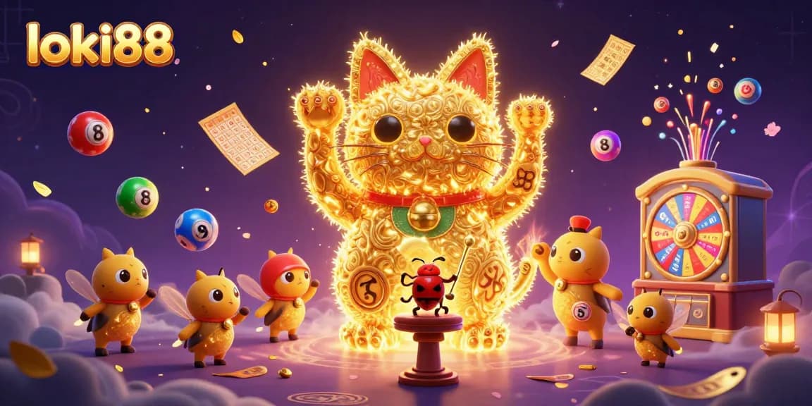 Engage with loki88 and experience a vibrant casino world featuring golden fireflies.