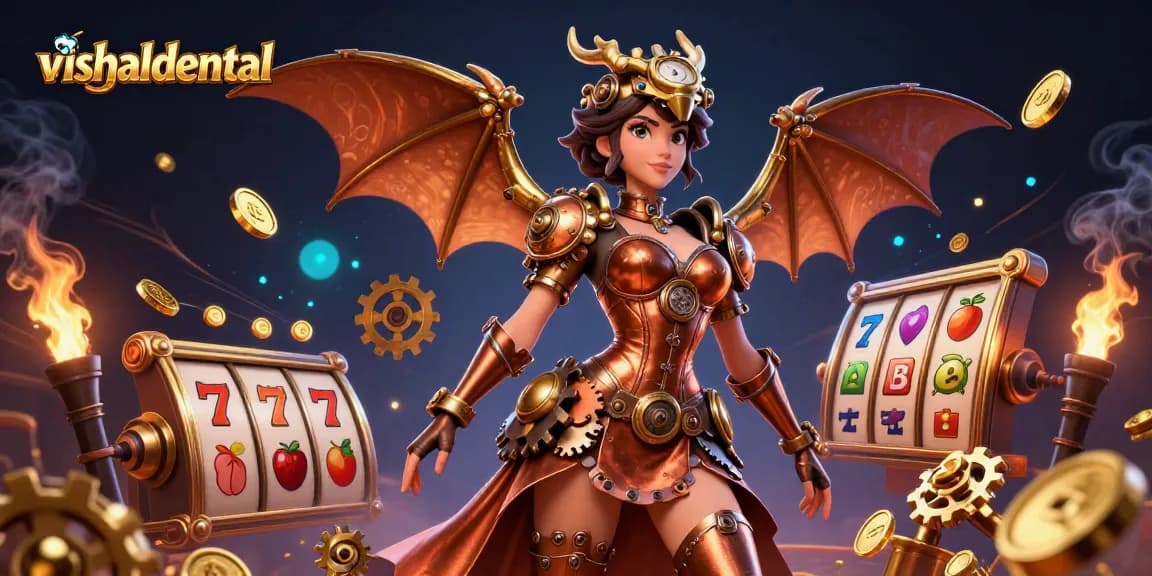 Experience thrilling gameplay with vishaldental's exciting slot reels and dynamic casino elements.