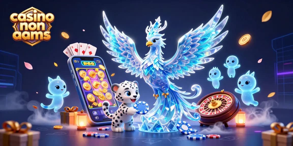 Coinvolgiti in un emozionante gameplay in una vivace scena di casinò non AAMS con personaggi animati ed elementi dinamici.