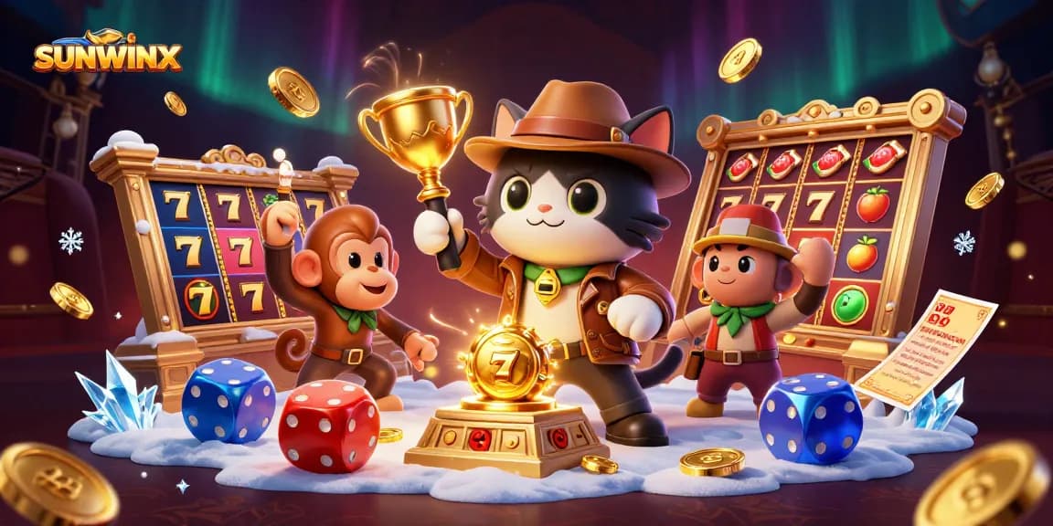 Experience the thrill of winning at sunwinx with our exciting casino game elements.