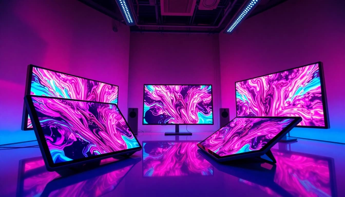 AI NSFW digital art studio showcasing vibrant and provocative imagery.