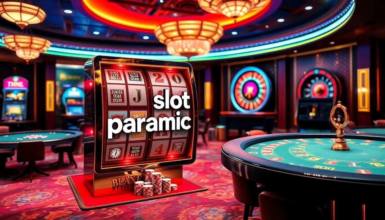 Engaging gamblers with the slot pragmatic experience on a luxurious casino floor filled with vibrant lights.