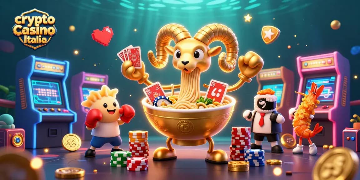 Gioca nei migliori crypto casino Italia con il fantastico ramen che distribuisce carte e fiches