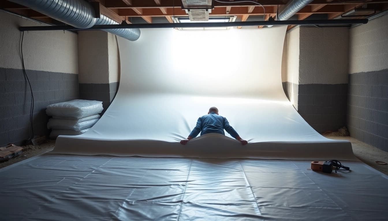 Crucial Steps for Effective Vapor Barrier Installation in Crawl Spaces