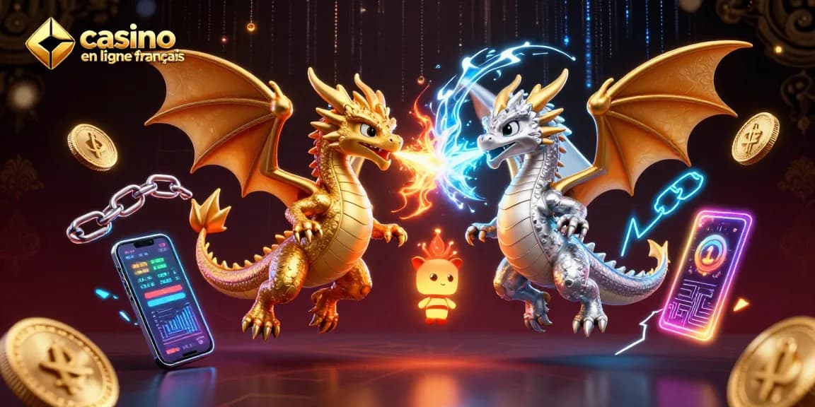 Gagnez avec le casino en ligne français dans une illustration 3D dynamique.