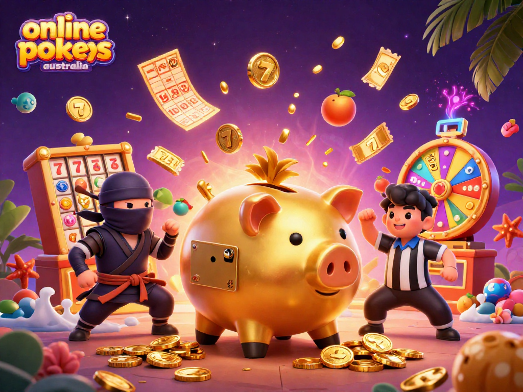 Enjoy thrilling online pokies Australia with exciting slot characters and vibrant game elements.