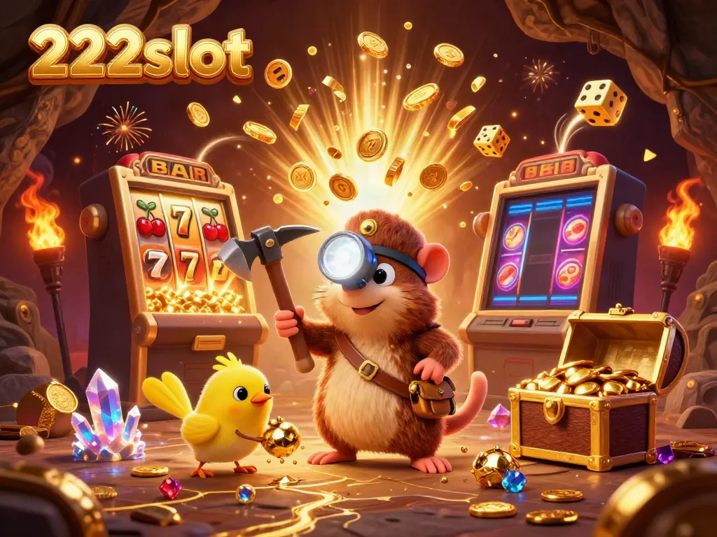 Tindakan memutar slot di 222slot ketika beruntung dengan peluang jackpot melimpah.