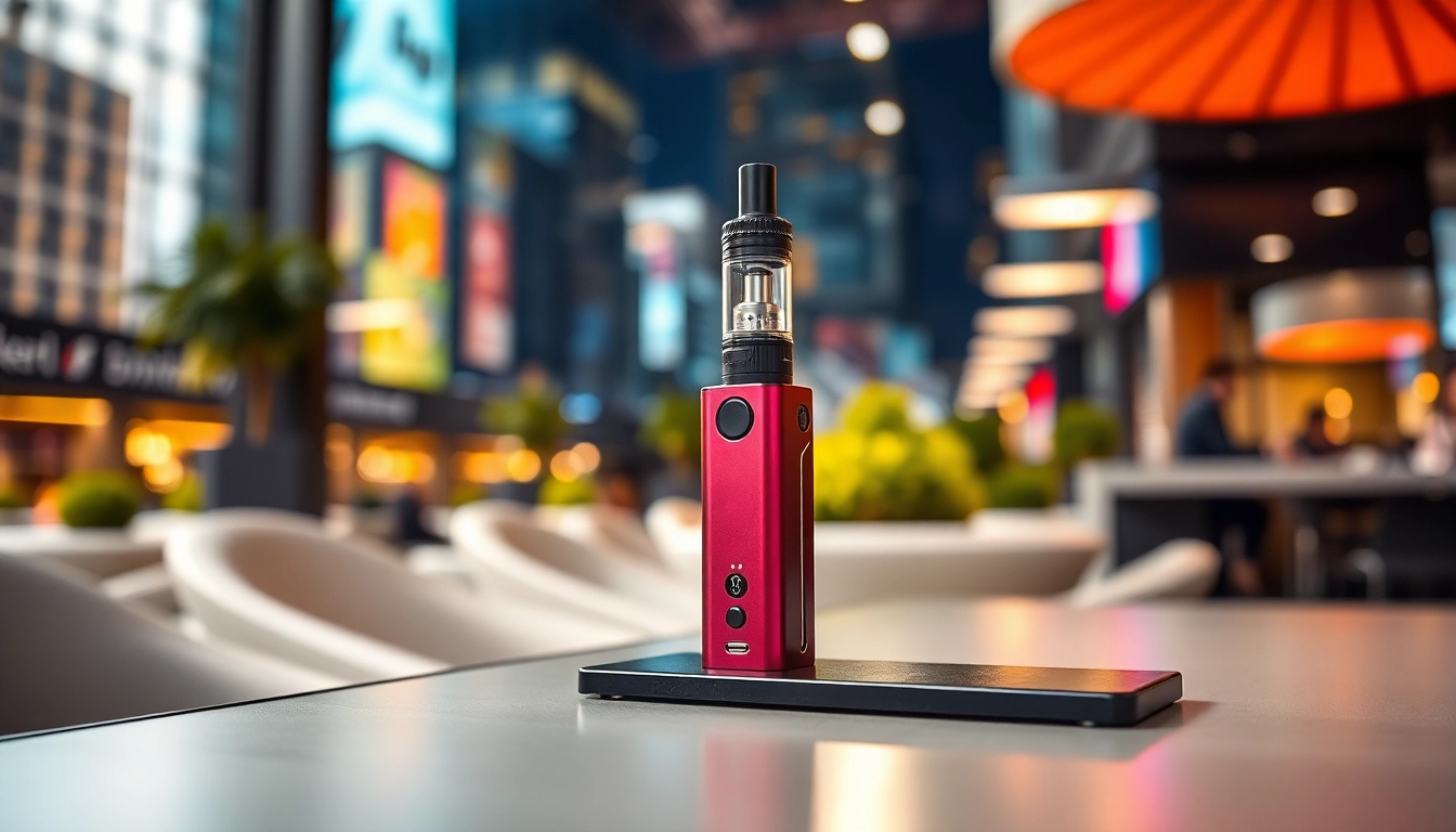 Engaging geek bar pulse review highlighting a sleek vaping device in a modern setting.