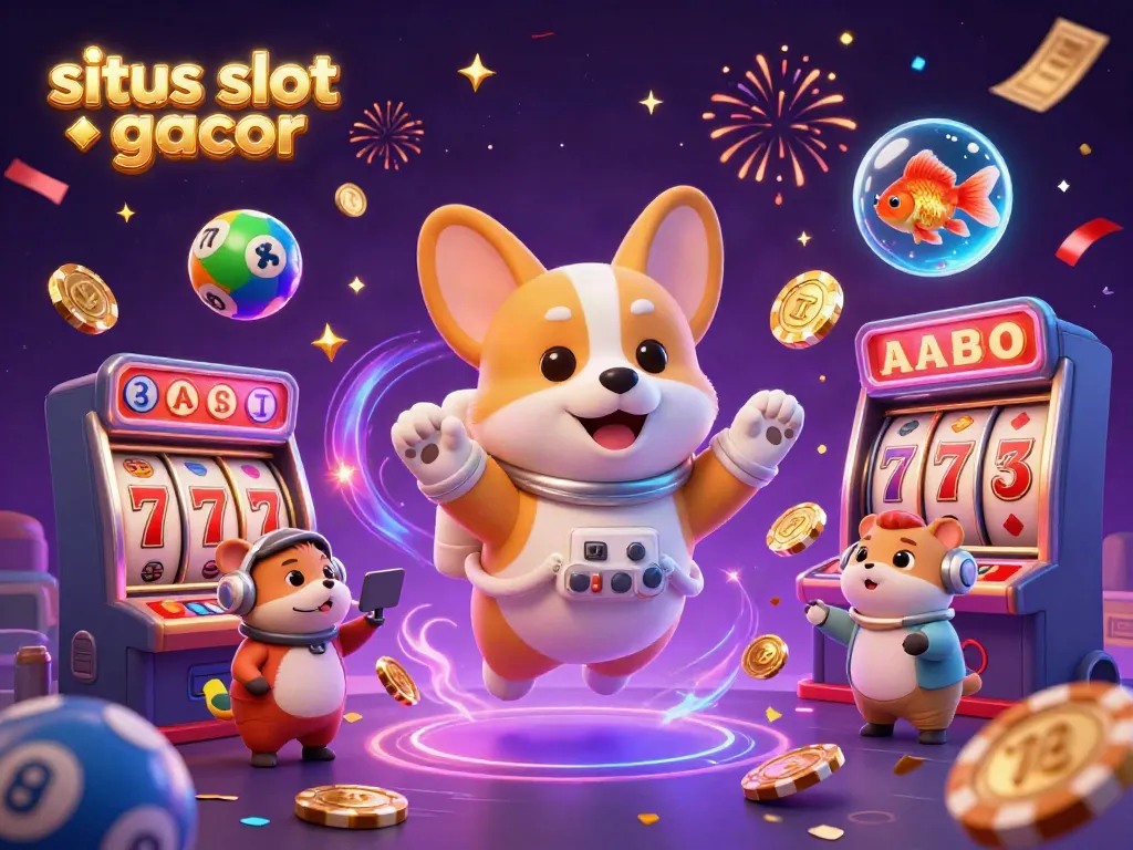 Dapatkan pengalaman bermain situs slot gacor yang menyenangkan dengan karakter casino luar angkasa yang unik.