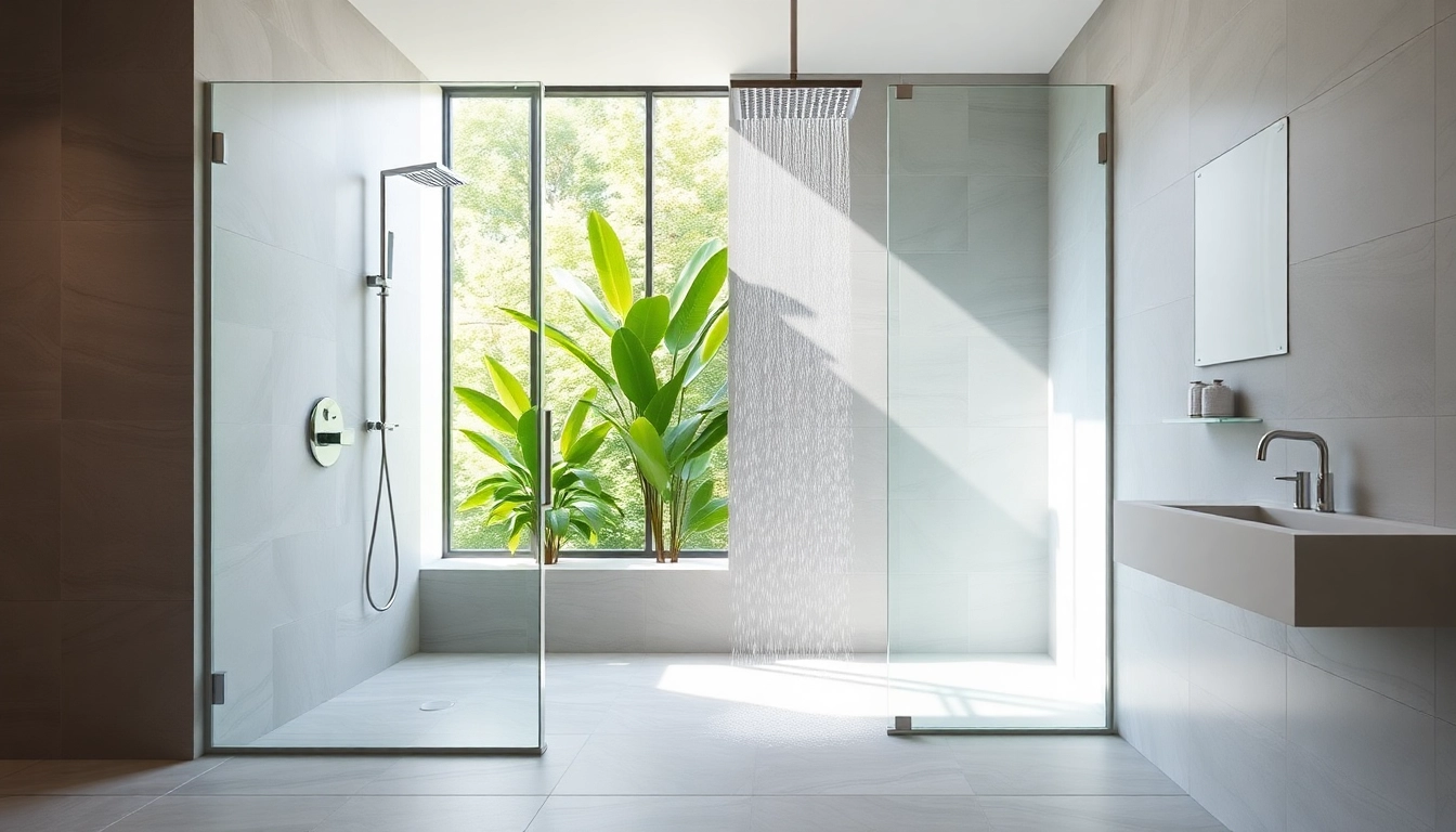Experience elegant showers Australia with a luxurious modern design featuring sleek fixtures.