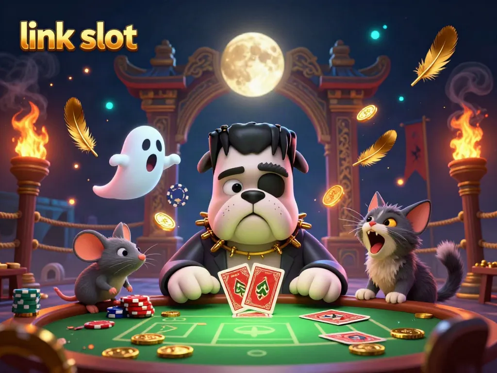 Menentukan link slot dengan berbagai karakter unik di meja kasino yang menakutkan.