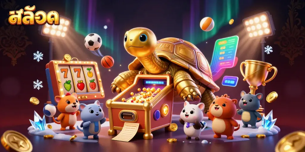 Experience exciting สล็อต gameplay with animated characters and dynamic betting elements.