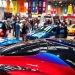 Experience the excitement of the Auto Cars Show with vibrant displays and car enthusiasts engaging actively.