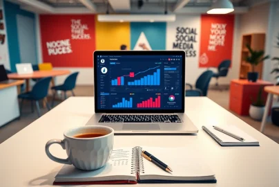 Engage with the dynamic facebook smm panel in a professional digital marketing workspace.