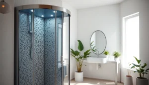 Offrez-vous une douche élégante avec sirhona France pour un espace moderne et stylé.