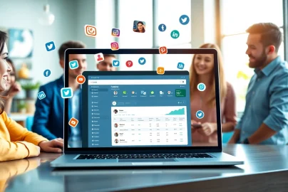 Engage with a dynamic smm reseller panel interface in a collaborative workspace.