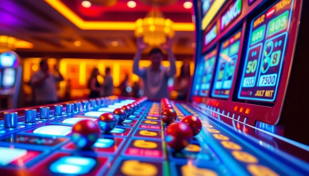 Menangkan hadiah besar dengan plinko slot yang mengasyikkan di kasino penuh warna.