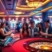 Exciting casino players engaging in games while focusing on ink vao 12bet and online betting experiences.