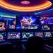 Engaging visual showcasing Canadian casinos online with vibrant gaming interfaces and ambient lighting.