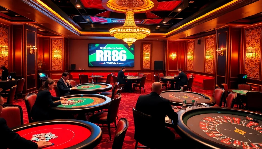 Experience the excitement of gambling at https://rr88.wales/ with professional poker and roulette tables.