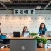 Dynamic scene showcasing professional translators collaborating on authorized translations, emphasizing quality and trust.