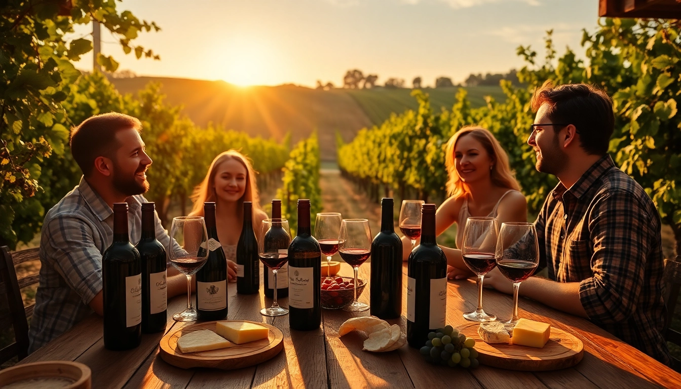 Relish in winery membership experiences with family amidst picturesque vineyards.