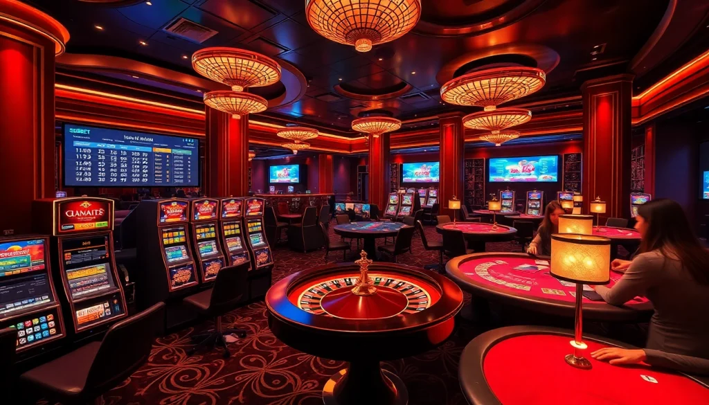 Engage in thrilling sbobet betting action at a luxurious online gambling casino.