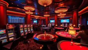 Engage in thrilling sbobet betting action at a luxurious online gambling casino.