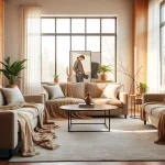 Ontdek de luxe van stretch fluweel in een stijlvolle interieursetting.