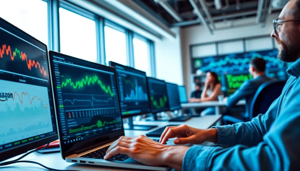 Developers collaborating on infosec strategies for a smart Amazon price tracker.