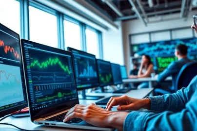 Developers collaborating on infosec strategies for a smart Amazon price tracker.