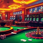 Découvrez l'excitation d'un casino en ligne fiable avec des machines à sous vibrantes et des roues de roulette.