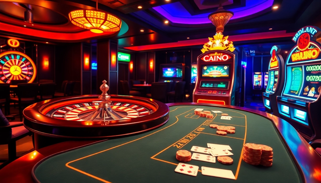 Découvrez l'excitation du casino en ligne fiable avec du poker à enjeux élevés et des machines à sous vibrantes.
