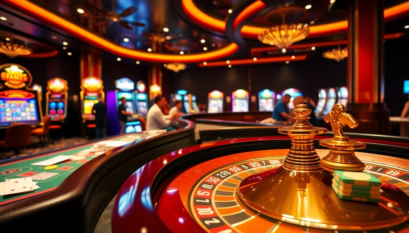 Découvrez l'excitation du casino en ligne fiable avec des gains instantanés et des environnements de jeu dynamiques.