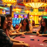 Menangkan di meja dengan MABAR88 Pulsa saat bermain poker di kasino yang meriah.