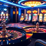 Vivez le frisson du casino en ligne fiable avec des machines à sous vibrantes et une roue de roulette élégante.