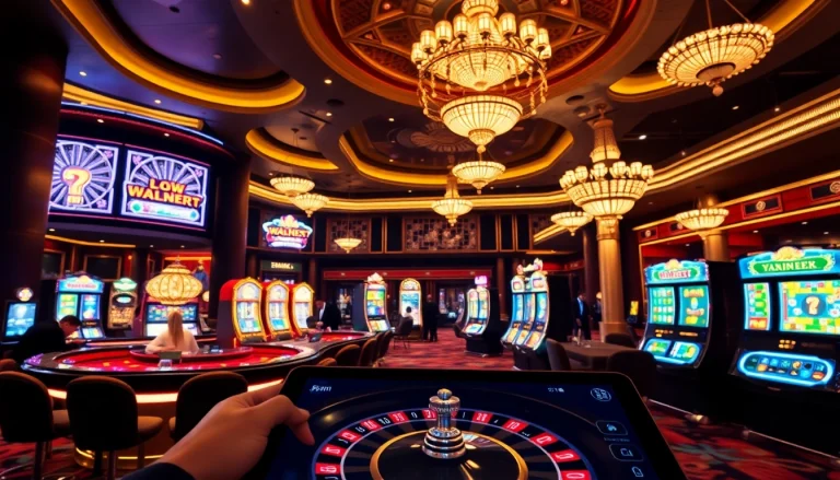 Vivez l'excitation dans un casino en ligne fiable avec des jeux captivants et une ambiance dynamique.