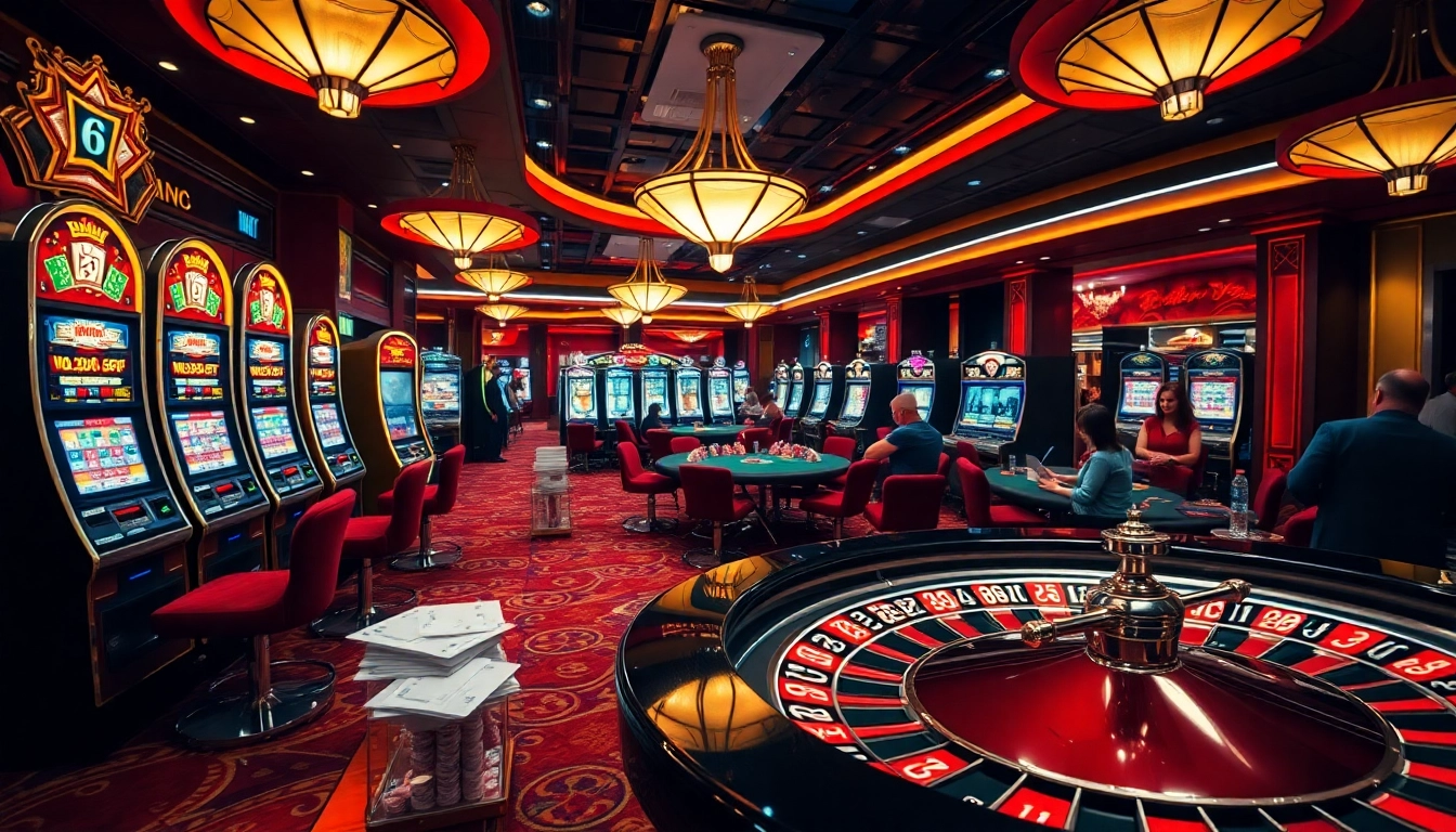 Découvrez l'excitation du casino en ligne fiable avec des machines à sous vibrantes et des tables de poker.