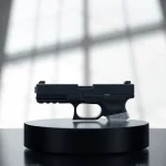Showcase the precision craftsmanship of the Glock 19 Gen 5 MOS OEM Slide with its sleek design and well-defined optic cuts.