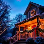 Transform your spaces with festive holiday lighting showcasing colorful designs and dazzling effects.
