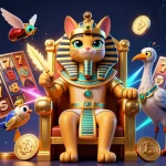Spin to win at credit card casinos for UK players with exciting slot reels and vibrant characters!