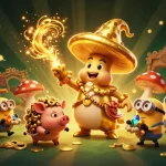 Gioca nei casinò non aams con un mago fungo dorato e animali magici per vincite straordinarie.