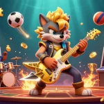 Experience the excitement of situs slot thailand with dynamic characters and thrilling slot elements in a vibrant casino scene.