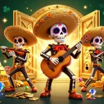 Experience thrilling gameplay with slot gacor modal 10k featuring vibrant skeleton mariachi band.